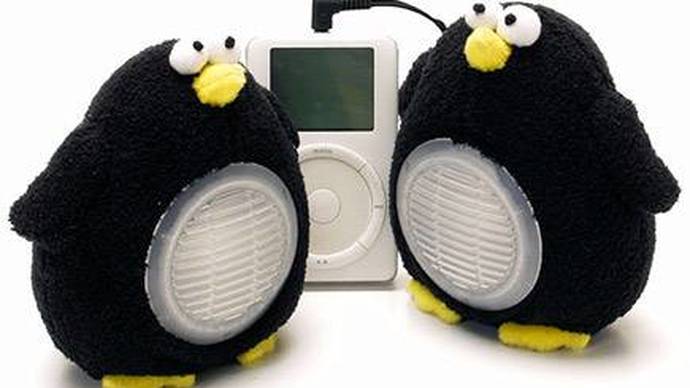 Dāvana Linux fanam - pingvīntumbiņas 